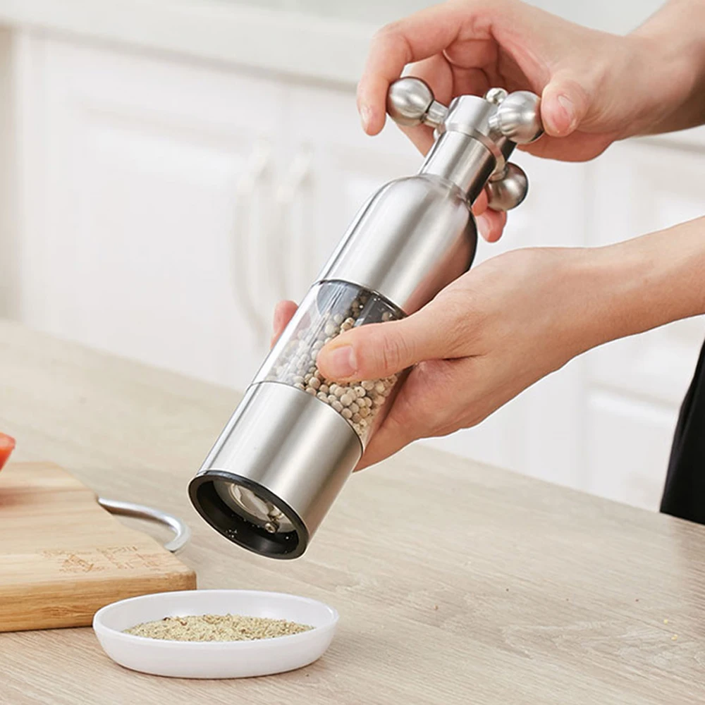 New Stainless Steel Pepper Grinder Cooking Tool Grinding Cooking Tool