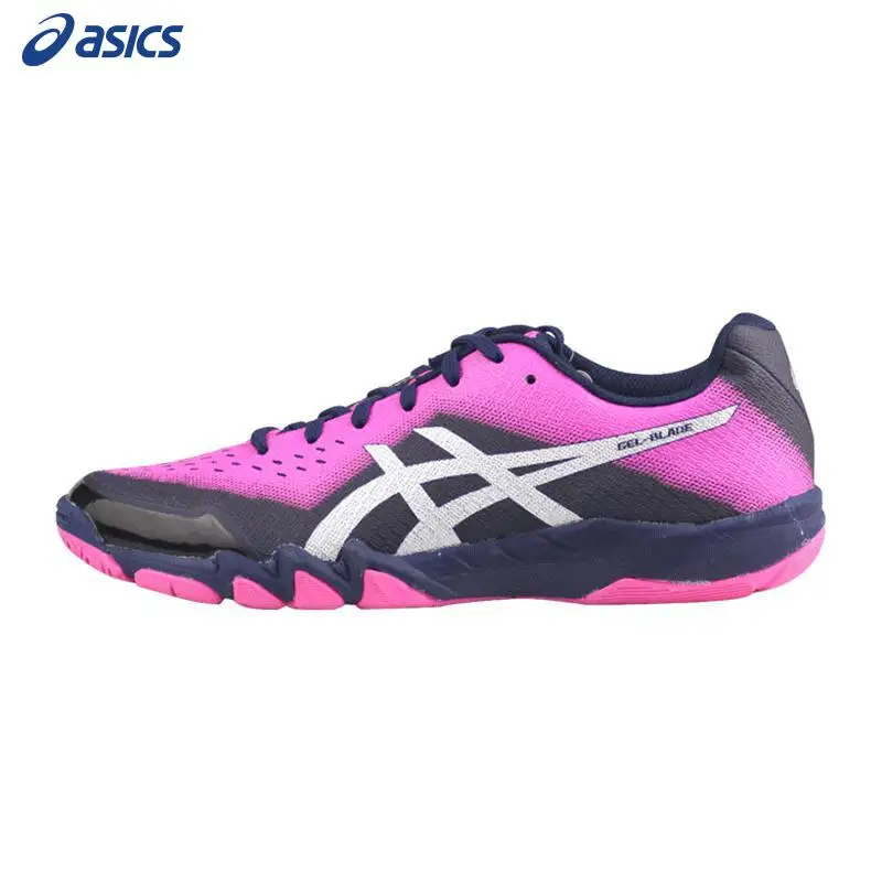 Натуральная ASICS бадминтон обувь Для женщин Zapatillas Deportivas анти-скользкой дышащий