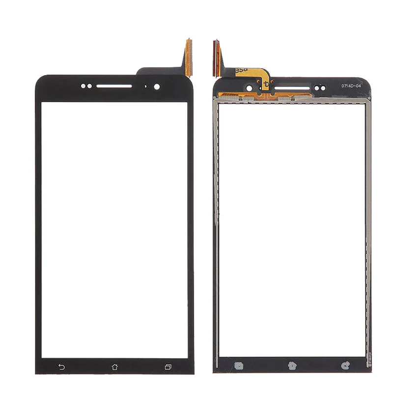 SZHAIYU 6," Стеклянная линза Панель черный дигитайзер сенсор для Asus Zenfone 6 T00G A600CG A601CG сенсорный экран+ бесплатный инструмент