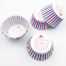 100 шт./лот для кексов форма для порционной выпечки кекса бумажная корзинка для пирожного формочка, Инструменты для декорирования
