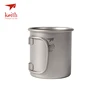 Keith-tasse à eau pliante en titane ultraléger, pour le Camping en plein air, sans couvercle, pour les voyages en plein air, pour les boissons, 40g/220ml ► Photo 3/6