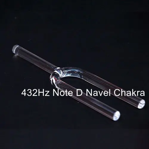 CVNC 440 Гц или 432 Гц 8 мм Note C корень Поющая чаша для чакры прозрачный кварцевый кристалл пение тюнинг вилка - Цвет: 432Hz Note D