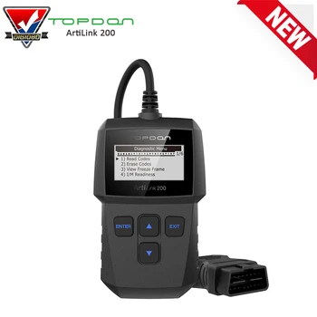 

Topdon ArtiLink AL200 OBD2/EOBD Car Code Reader Scanner Professional OBD 2 Auto Diagnostic Scan Tool Turn Off MIL Error Code
