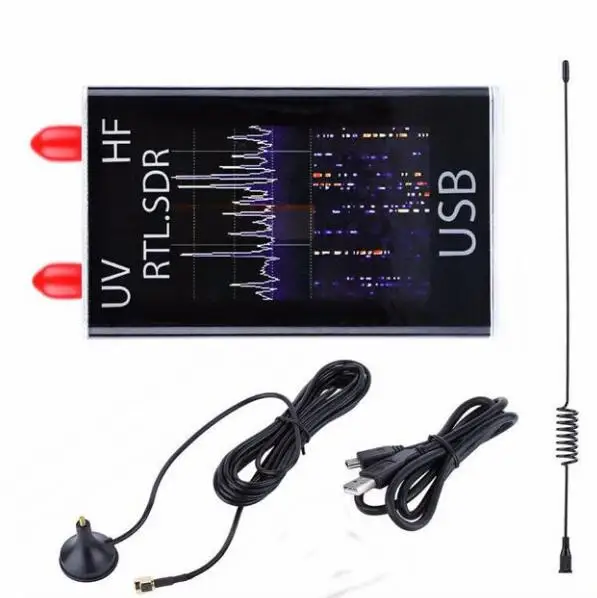 

100KHz-1.7GHz Software Radio Full Band RTL-SDR Receiver Aviation Short Wave Broadband