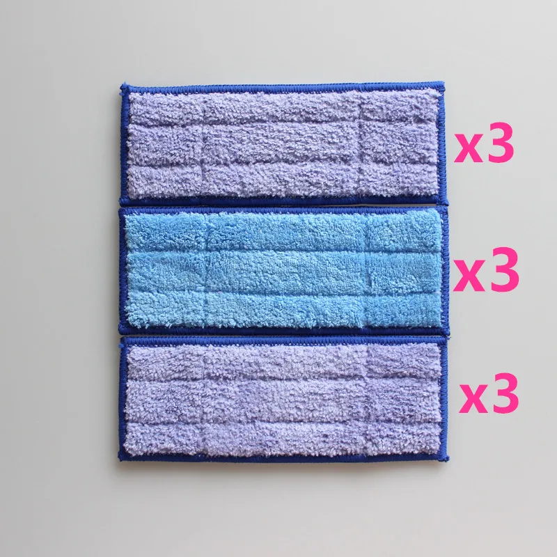 

Microfiber Washable wet & damp & dry sweeping Pad mopping pads for iRobot Braava Jet 240