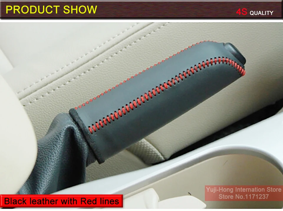 Yuji-Hong автомобильные ручные тормоза Чехлы для Ford Focus 2013-2009 авто ручные тормоза ручки натуральная кожа крышка