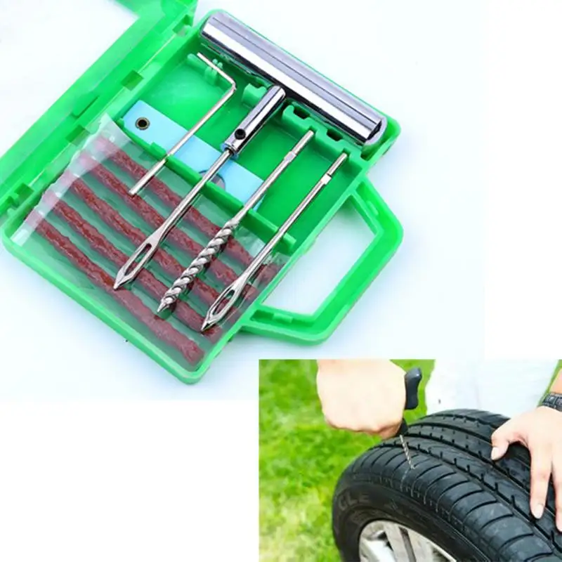 Prix pour Car Auto Tubeless Pneu Outil De Réparation Kit Pneu de Prise de Piqûre De Ciment Ensemble pour Moto Vélo Prix pour Car Auto Tubeless Pneu Outil De Réparation Kit Pneu de Prise de Piqûre De Ciment Ensemble pour Moto Vélo