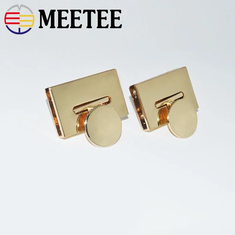 

Fashion Light Gold Women Bag Metal Buckle Handbag Twist Turn Lock Snap Bag Clasp Closure Lock DIY Craft Hardware Accessories