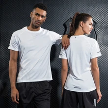 Gym Clothing Bodybuilding font b Fitness b font Men Women basketball Running t shirt Quick dry