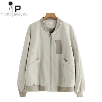 

Korean style Baseball Jacket Women Coat New Big size Harajuku Jacket Female Tops Women Clothes Casual Female Overcoat Streetwear