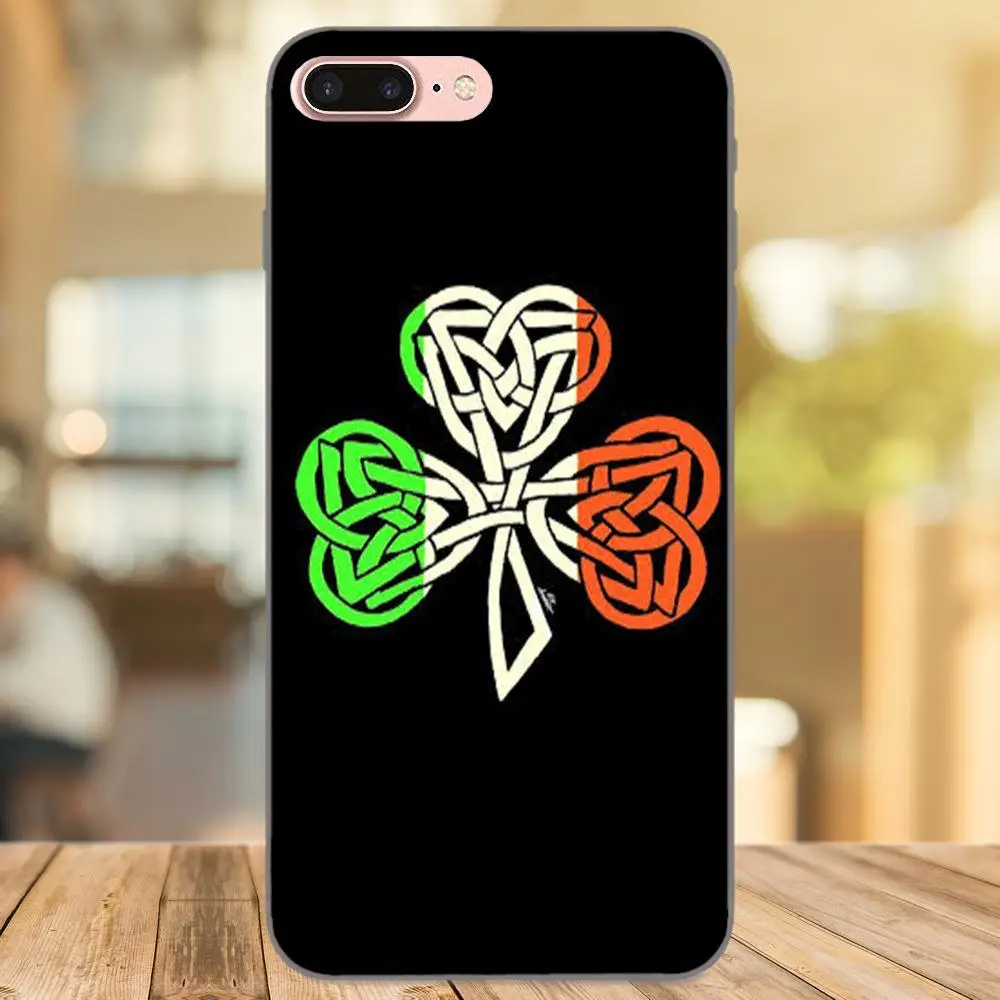 Чехол для телефона Huawei Honor Enjoy Mate Note 6s 8 9 10 20 Lite Play Pro P smart Pattern Lucky Irish Flag с