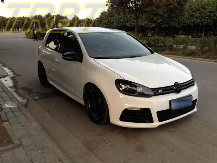 Golf 6 Body Kit PP Plastic Front Bumper Led Side Skirts Rear Bumper
