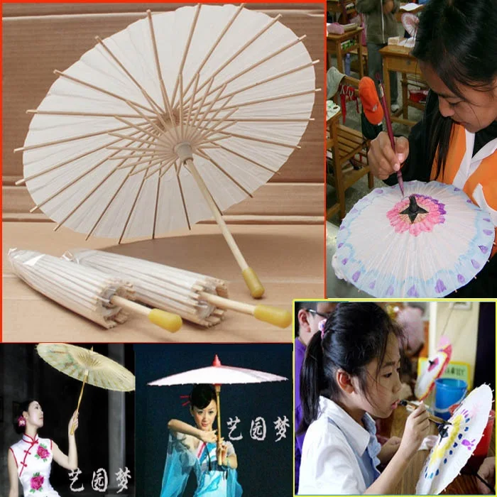 Chinese-gekleurde-stof-paraplu-wit-roze-parasols-China-traditionele-dans-kleur-parasol-japanse-zijde-props (8)