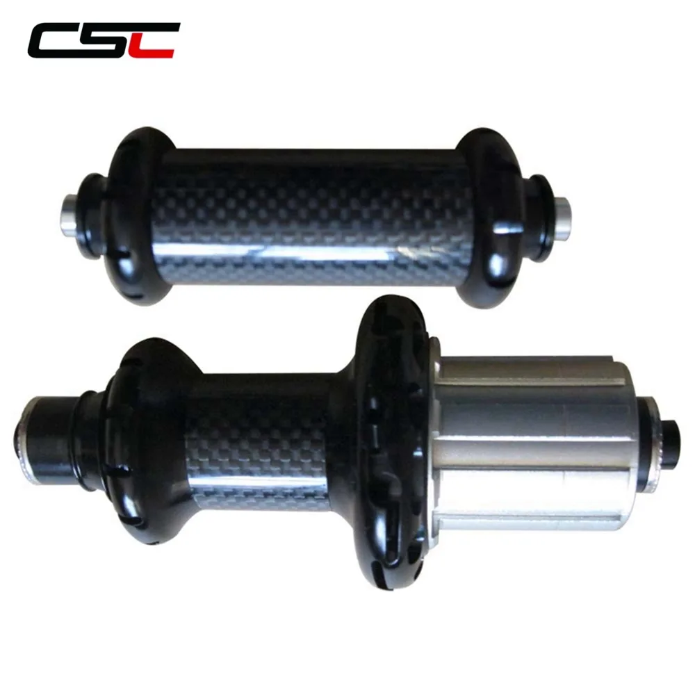 Ceramic Bearing Powerway R36 Hub Carbon alloy Road Bike Hubs 20/24Holes