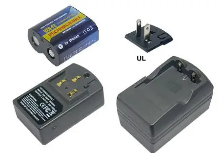 1PCS Rechargeable 6V CR-P2 CR-P2S CRP2P rechargeable battery + charger | Электроника