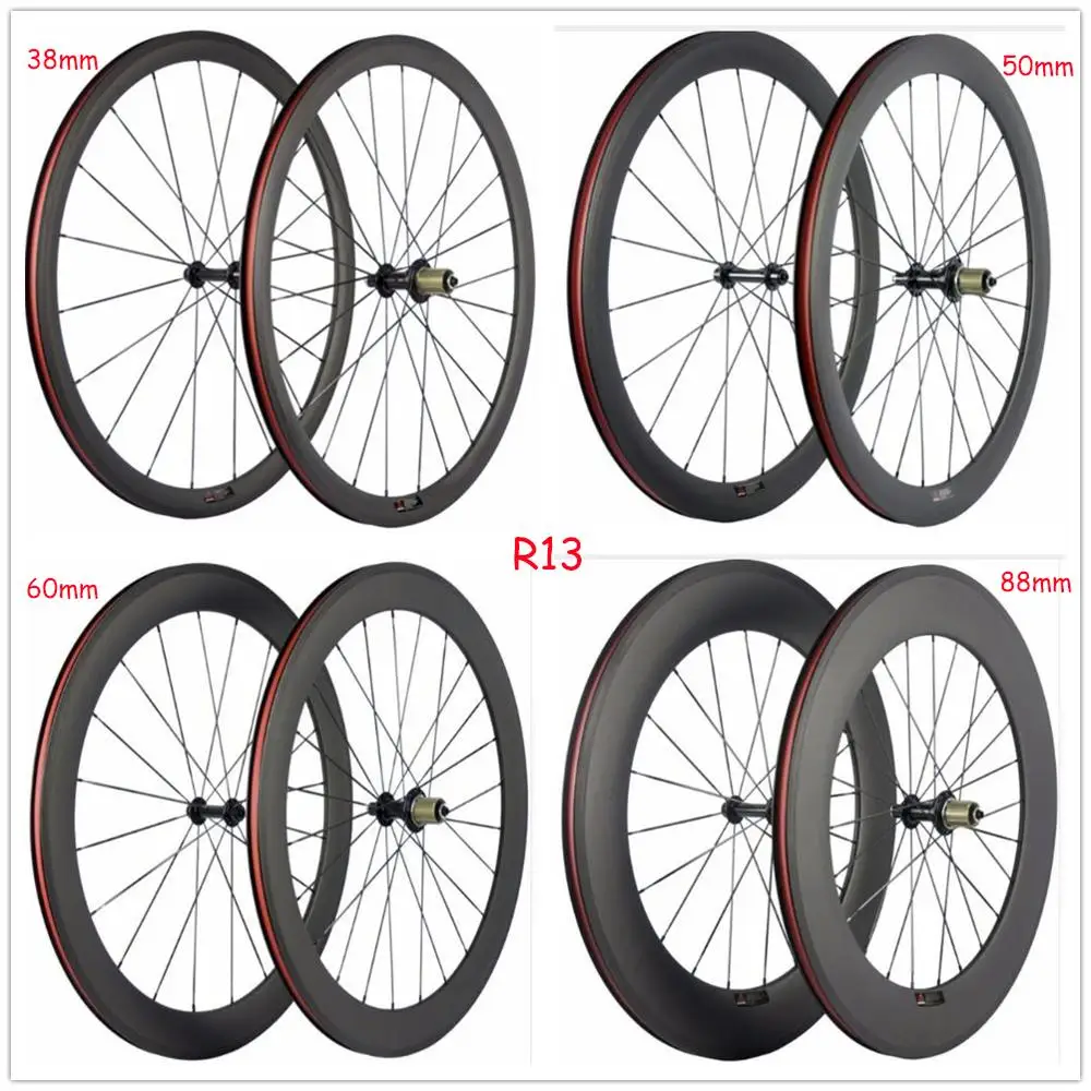 Flash Deal 100% T700C Carbon Wheelset 38/50/60/88mm Clincher Road Bicycle Wheels 3k Matte 0 Flash Deal 100% T700C Carbon Wheelset 38/50/60/88mm Clincher Road Bicycle Wheels 3k Matte 0