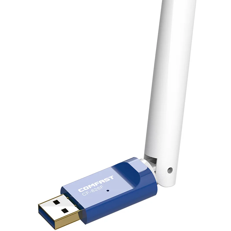 Comfast CF-826F 300 Мбит/с беспроводной Mini-USB WiFi адаптер 6dbi антенна WiFi 802.11b/g/n сетевая карта ПК Wi-Fi ЛВС-приемник