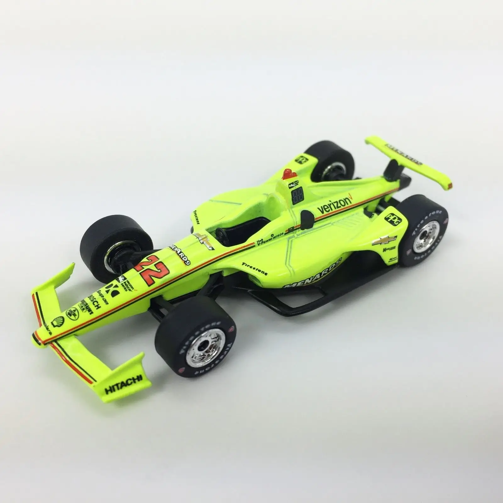Green Light 164 22 Simon Pagenaud green alloy toy car