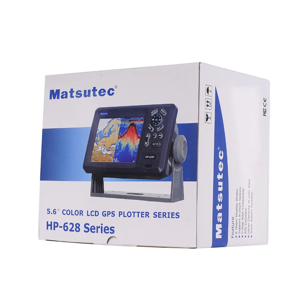 Matsutec HP 628A 5 6 &quotцветной lcd класс B AIS транспондер комбо Высокая чувствительность