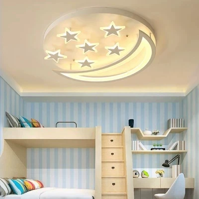 LED Ceiling Lights for kids room lighting children Baby room ceiling light with Dimming for boys girls bedroom dome lamp fixture