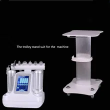 Высококачественный подвижный стол на роликах Красивая тележка подставка алюминиевый стенд держатель для воды кислородная очистка ультразвуковая красота