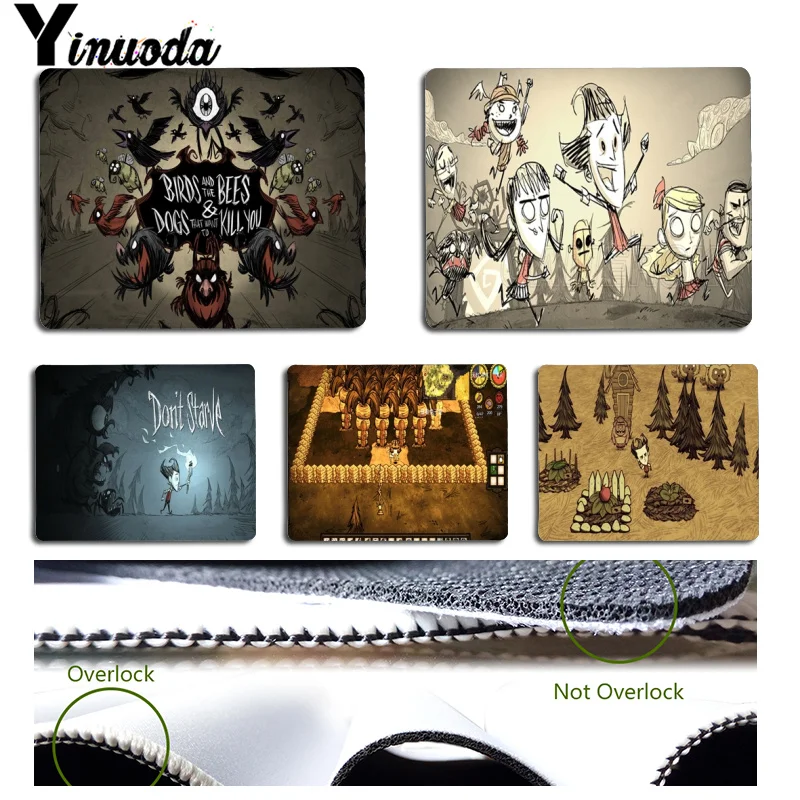

Yinuoda In Stocked Game Don't Starve Office Mice Gamer Soft Mouse Pad Size for 18x22cm 25x29cm Small Mousepad