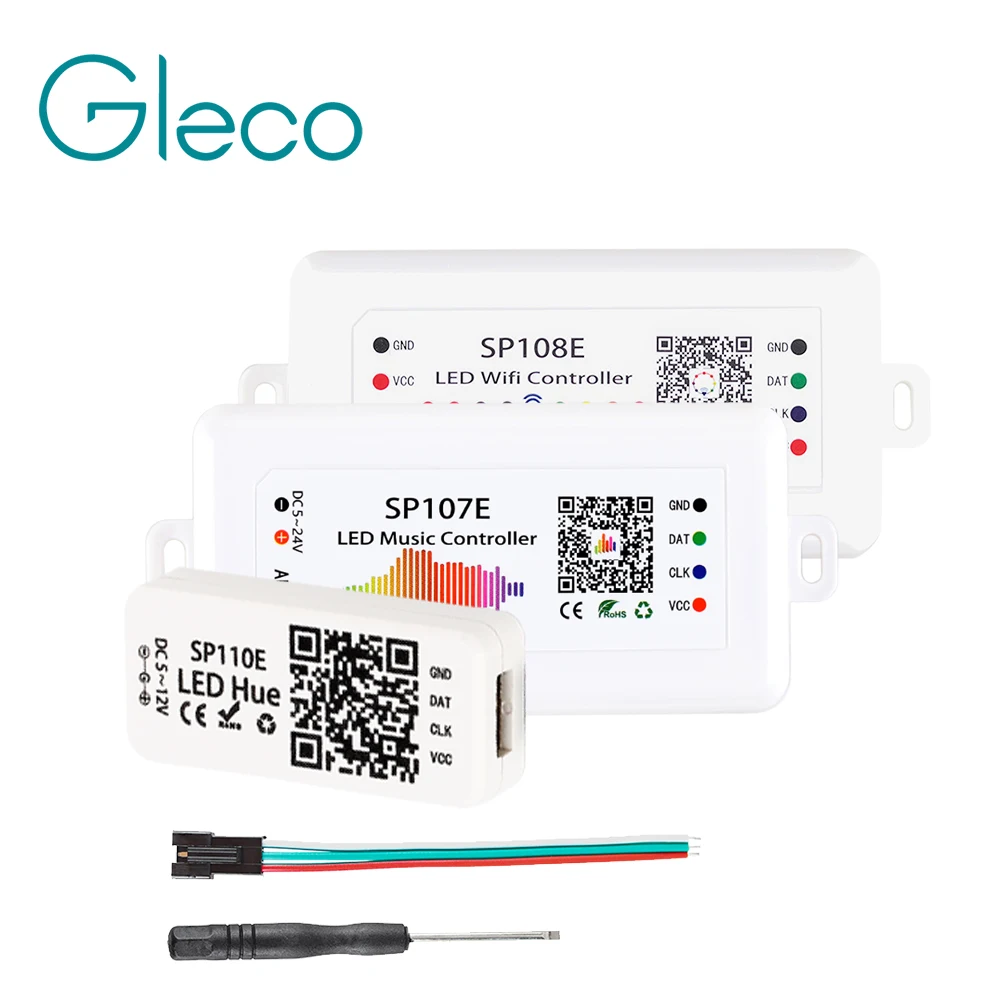 DC5-24V магический цветной контроллер пикселей WiFi/Bluetooth 4,0 Поддержка IOS/Android приложение для ws2811 ws2812b пикселей Светодиодная лента rgb