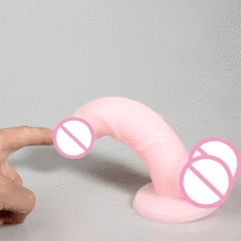 Dildos For Women Flexible Big Cock Adult Novelty Erotic Sex Toys Female Masturbator G-spot Realistic Penis With Suction Cup