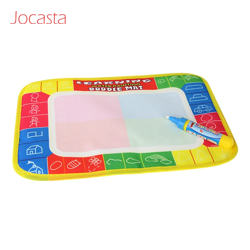 

29x19cm Kids Educational Toy Magical Water Drawing Mat with Magic Water Pen Doodling Coloring Board Paint Learning Notebook #