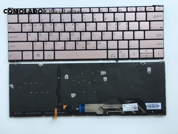 

KR Korean keybord for ASUS ZENBOOK UX390 UX390UA pink with backlit keyboard KR Layout
