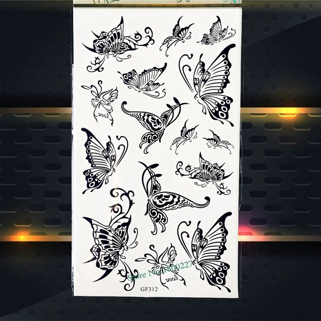 diy mehndi lace butterfly temporary tattoo children gifts diy mehndi lace butterfly temporary tattoo children gifts