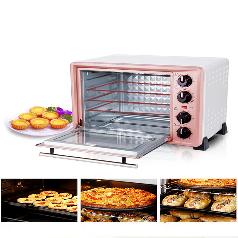 

220V 36L Multifunctional Household Electric Oven For Making Bread Cake Pizza Baking Oven With Timer EU/AU/UK/US Plug