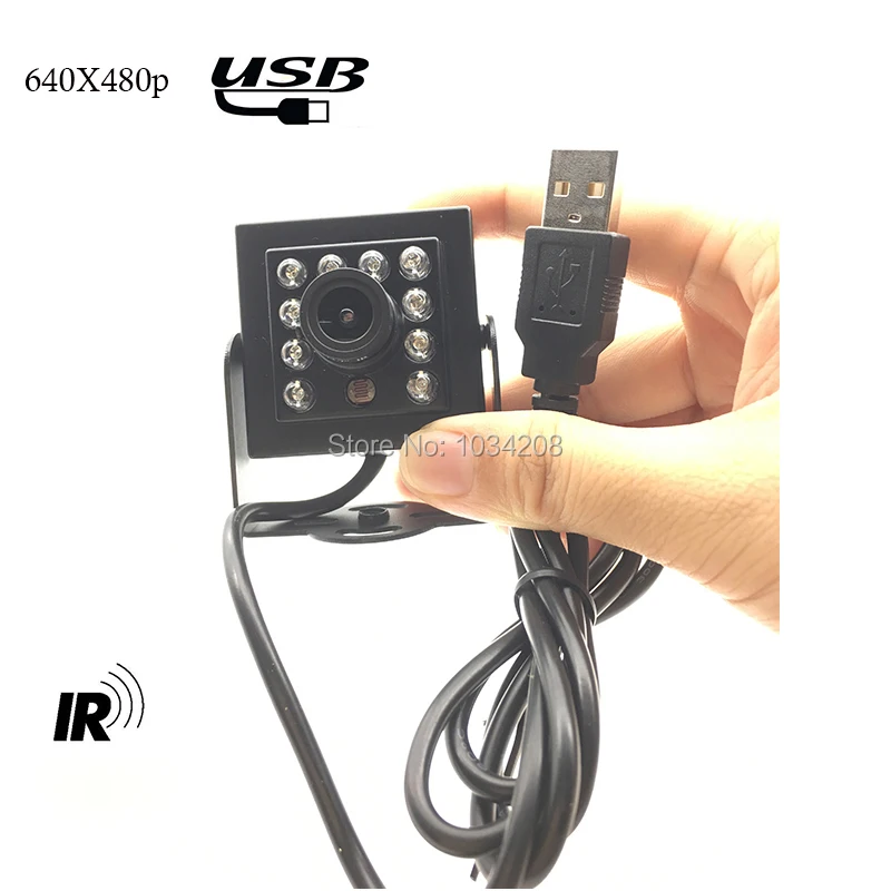 Usb 2.0 2Mp Usb Camera Mjpg Yuy Infrared Industry Mini Ir Usb Camera Hd Camera Webcam Con Supporto Ir 850Nm Linux Win Android