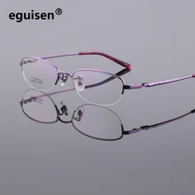 Ширина-140 чистый титановый, ультралегкий деловой женский оправа для очков, при близорукости очки для чтения goggle оптические женские очки