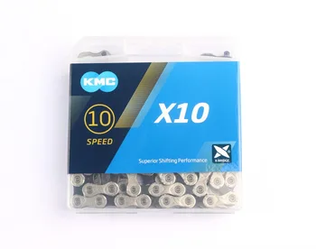 

KMC X10 X10.93 MTB Road Bike Chain 116L 10 Speed Bicycle Chain Magic Button Mountain With Original box for Shimano/SRAM