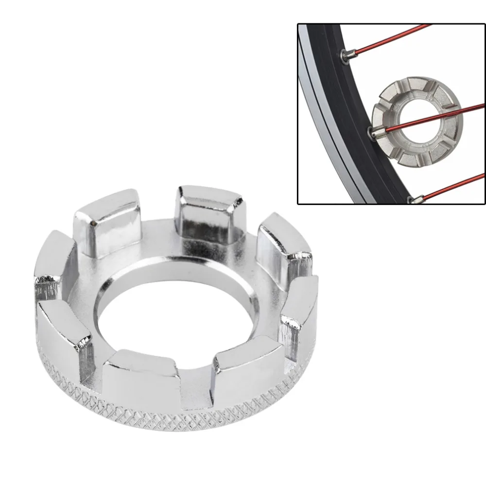 1Pcs Cycling Bicycle Bike 8 Way Spoke Nipple Key Wheel Rim Spanner Wrench Repair Tool Newest New Arrival | Спорт и развлечения