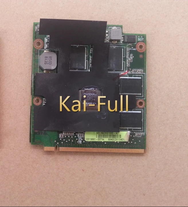 Оригинальная карта 9650M GT 9650MGT G96-650-C1 1024 МБ MXM-II vga для ноутбука ASUS X83V N80V M50V M70V X57V F8V A8S