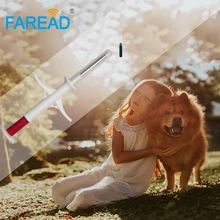 X100 RFID микрочип 2,12x12 мм 134,2 кГц ISO11784 FDX-B животное транспондер лошадь шприц ID отслеживающий чип