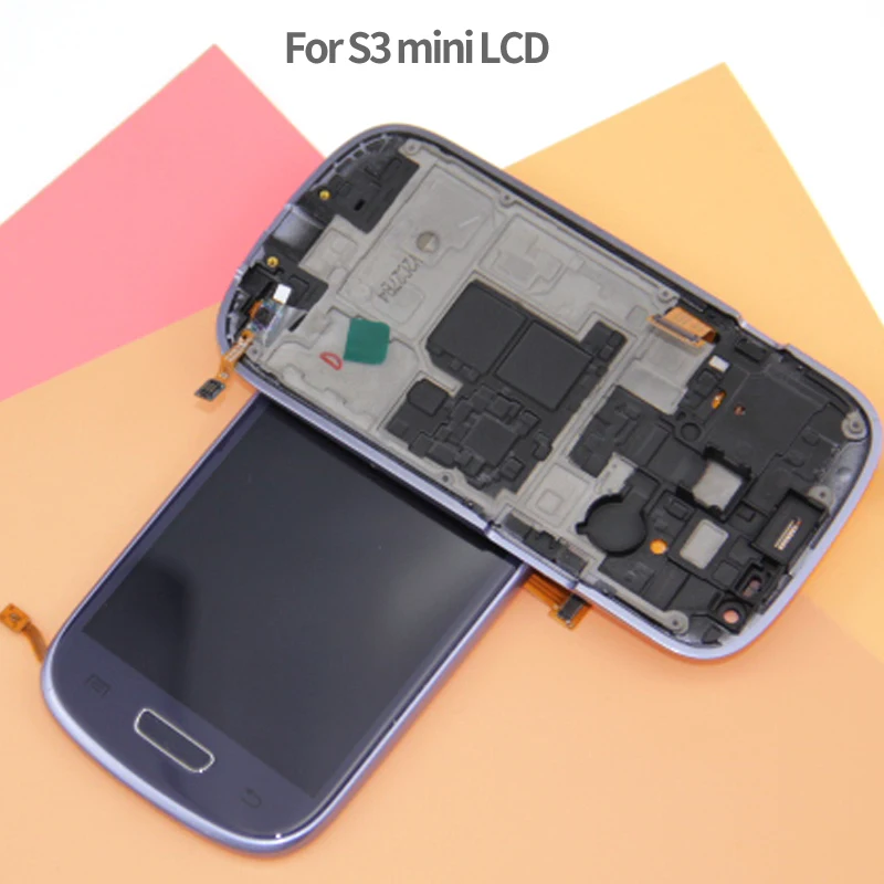 Супер Amoled для Samsung Galaxy S3 mini i8190 ЖК-дисплей сенсорный экран дигитайзер полная