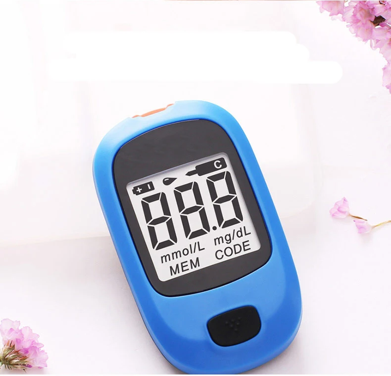 Автоматический глюкометр для измерения артериального давления, домашний тест для диабетиков, глюкометр для обнаружения глюкометра, 50 полосок, диагностический