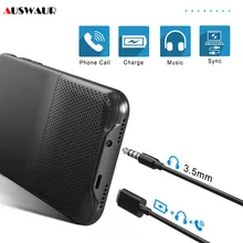 3,5 мм Aux аудио зарядное устройство адаптер чехол для iPhone XR XS MAX Музыка Аудио зарядный адаптер кабель вызова Дистанционное Синхронизация