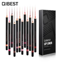 

Qibest 12 Colors/box Makeup Lip Liner Long Lasting Matte Lipliner Lip Pencil Maquillaje Profesional labial Lips Cosmetics Set