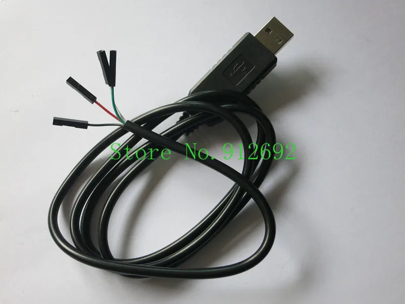 

Free Shipping PL2303HX download cable STC download cable PL2303 cable with dupont head USB TO TTL