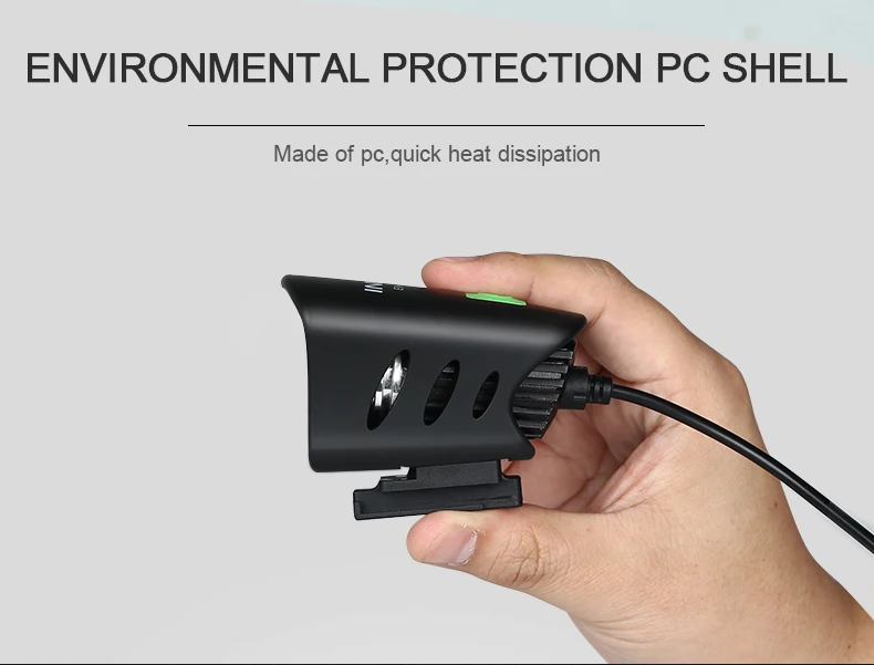 Sale INBIKE Bike Accessories Bike Light Bike Headlights USB Rechargable Safety Night Riding  Bicycle Light Waterproof MTB bicicleta 3
