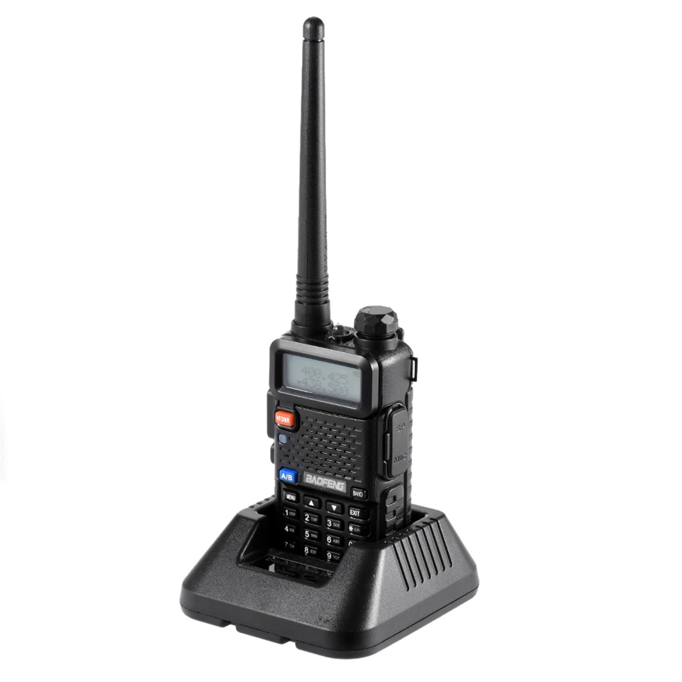 2 шт. Baofeng UV-5R Двухканальные рации VHF/UHF 136-174 мГц и 400-520 мГц Dual Band двухстороннее Радио Baofeng UV5R Портативный трансивер радиостанция рация автомобильная радиостанции баофенг рация портативная