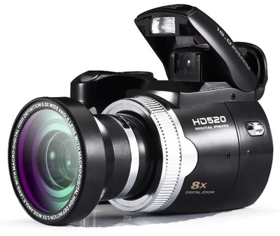 

PROTAX Max 16Mp Digital Camera SLR Camera Similar 5MP CMOS Sensor 8X Digital Zoom Nice Video Camera Li-Battery