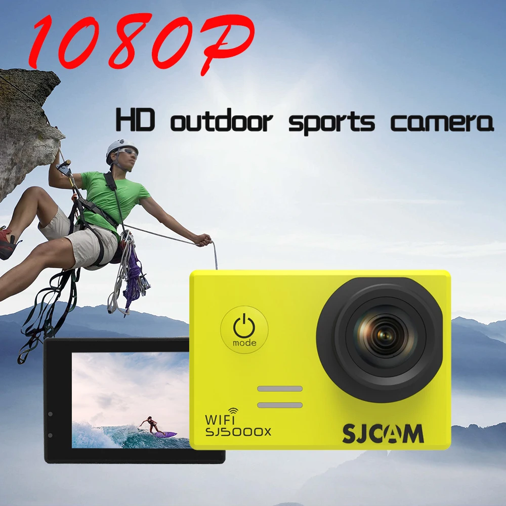 

Original SJCAM SJ5000X Elite Action Camera WiFi 4K HD 2.0 LCD Waterproof Cam 1080p sport Camera go extreme pro