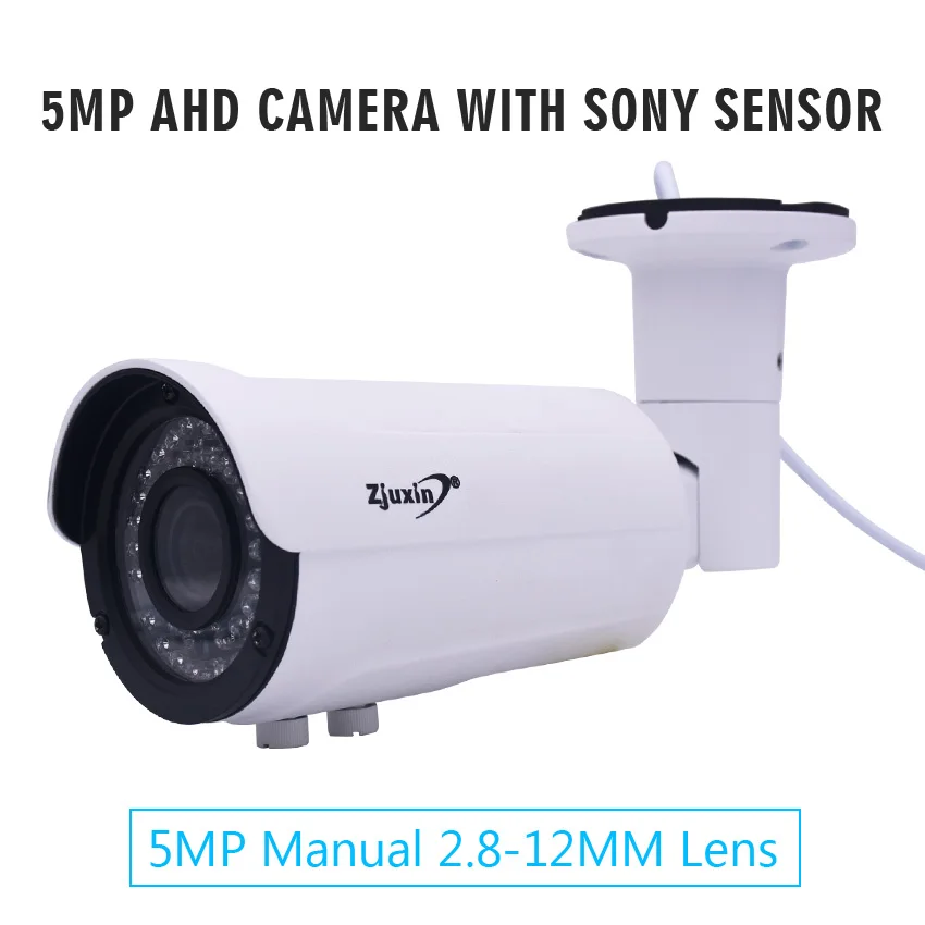 ZJUXIN 1080 P/4MP/5MP ahd камера 4 шт Массив светодиодный SONY IMX323/OV4689/SONY326 решение использовать 2,8 мм/3,6 мм/6 мм/8 мм/ручной 2,8-12 мм объектив