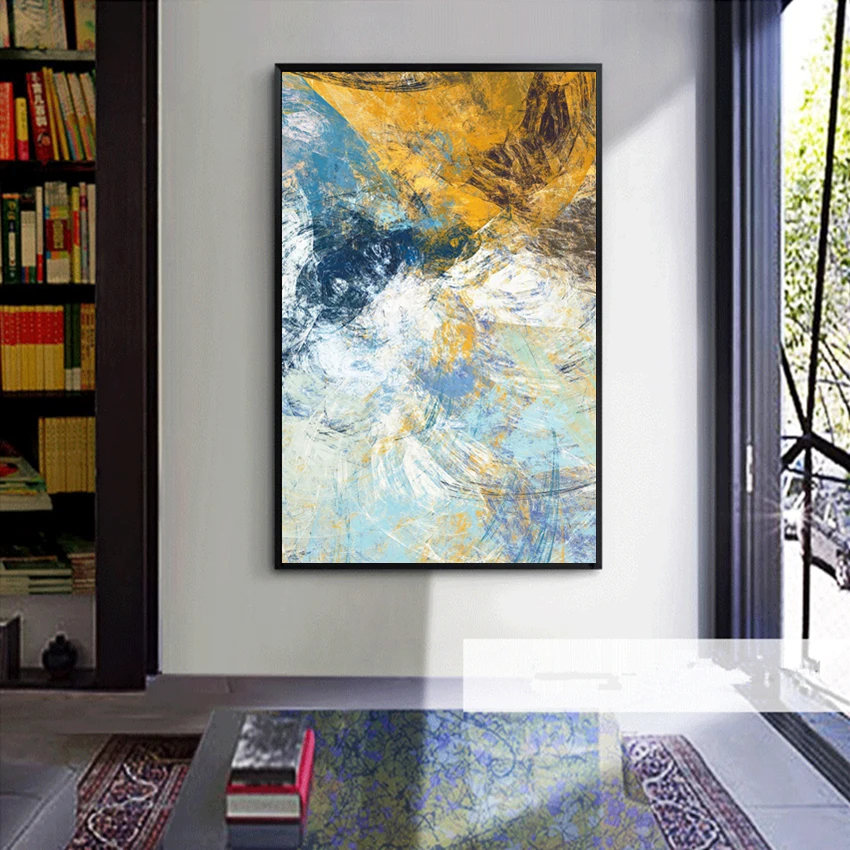 Kaufen Moderne Abstrakte Kunst Deco Ölgemälde auf Leinwand Wand Kunst Bild Home Decor Wohnzimmer Impressionismus Gemälde