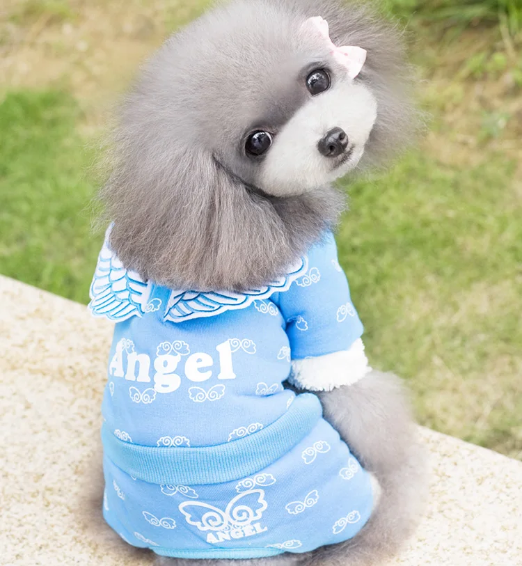 Malaikat Kecil Ganda Kapas Empuk Pakaian Hewan Peliharaan Boneka
